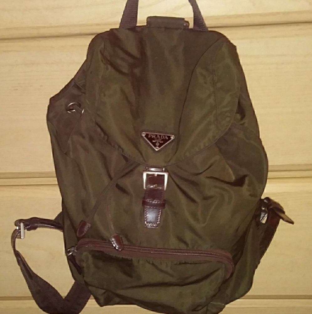 Authentic Prada backpack